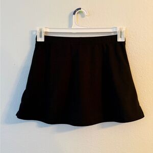 Elegant Black Mini Skirt